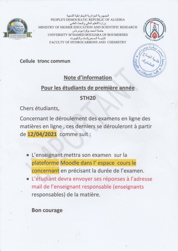 Note examen STH20 (1)